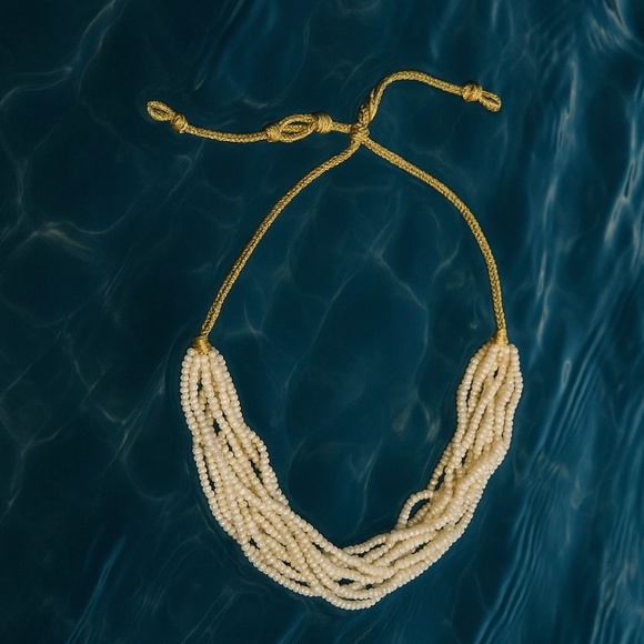 Strands Perla Statement Necklace - Picture 1 of 2